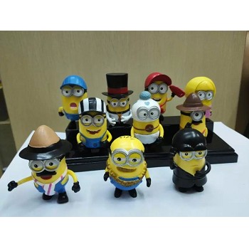 Despicable Me anime figures set(10pcs a set)