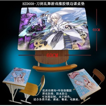 Touken Ranbu Online Rubber table mat