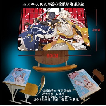 Touken Ranbu Online Rubber table mat