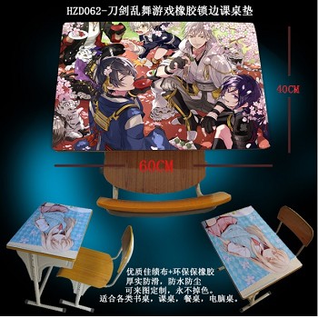 Touken Ranbu Online Rubber table mat