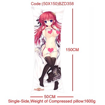 The sexy anime single side pillow 50*150