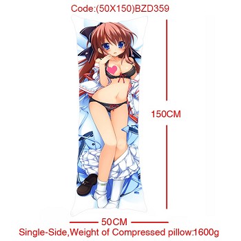 The sexy anime single side pillow 50*150