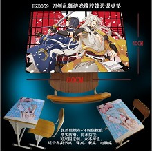 Touken Ranbu Online Rubber table mat