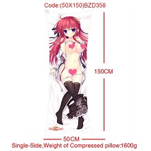 The sexy anime single side pillow 50*150