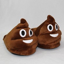 the anime plush shoes slippers a pair 28CM