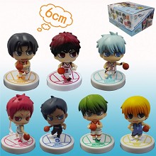 Kuroko no Basuke anime figures set(7pcs a set)