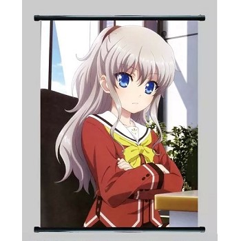 Charlotte anime wall scroll