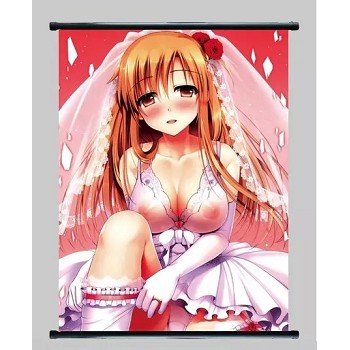 Sword Art Online anime wall scroll