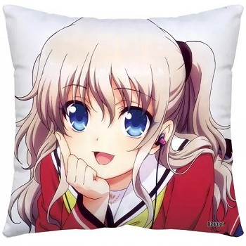 Charlotte anime two-sided pillow