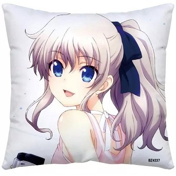 Charlotte anime two-sided pillow