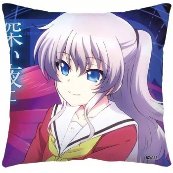 Charlotte anime two-sided pillow