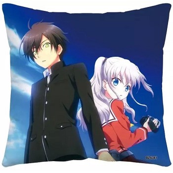 Charlotte anime two-sided pillow