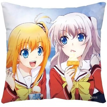 Charlotte anime two-sided pillow