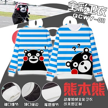 Kumamon anime hoodie