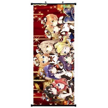 Love Live anime wall scroll 40*102CM