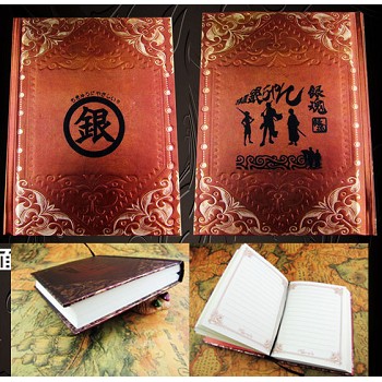 Gintama anime hard cover notebook(120pages)