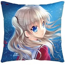 Charlotte anime two-sided pillow