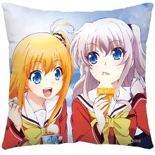 Charlotte anime two-sided pillow