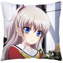 Charlotte anime two-sided pillow