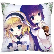 Rabbit House anime two-sided pillow