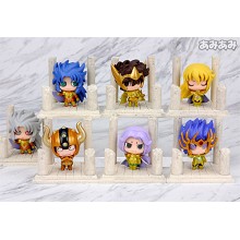 Saint Seiya anime figures set(7pcs a set)