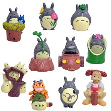 Totoro anime figures set(10pcs a set)