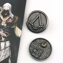 Assassin's Creed brooch pin