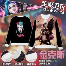 League of Legends Jinks anime hoodie