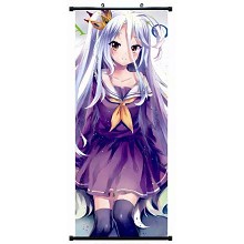 No game no life anime wall scroll 40*102CM