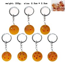 Dragon ball figure key chains set(7pcs a set)