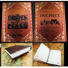 One Piece anime hard cover notebook(120pages)