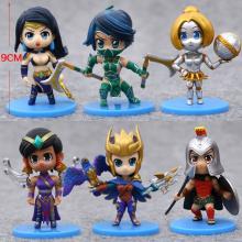 League of Legends figures set(6pcs a set)