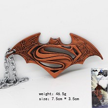 Batman VS Superman necklace