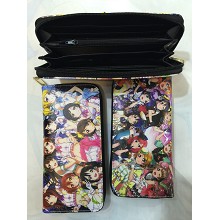 Love Live anime long wallet