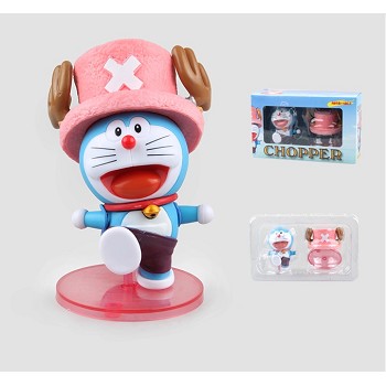 Doraemon cos Chopper anime figure