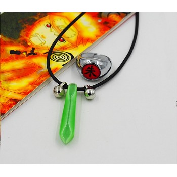 Naruto anime necklace+ring