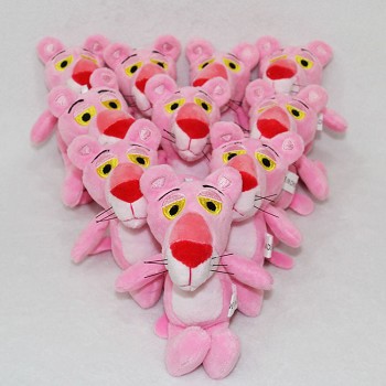 4.8inches panther plush dolls set(10pcs a set)