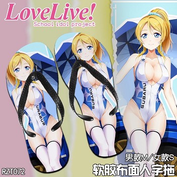 lovelive anime slippers shoes a pair