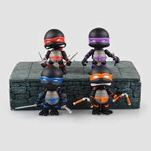 Teenage Mutant Ninja Turtles anime figures set(4pc...