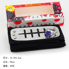 Naruto anime ring+headband a set