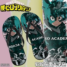 My Hero Academia anime slippers shoes a pair