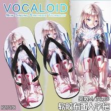 Vocaloid anime slippers shoes a pair