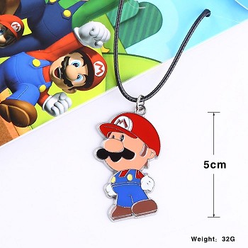 Super Mario anime necklace