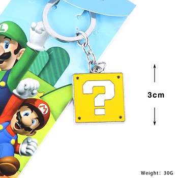 Super Mario anime key chain