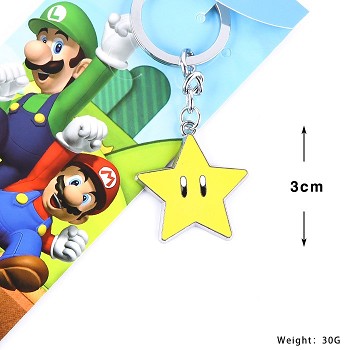 Super Mario anime key chain