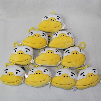 3.2inches Kakao friends plush dolls set(10pcs a set)