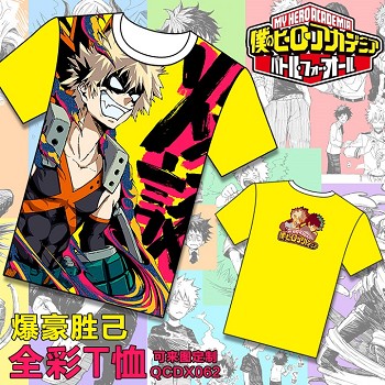 My Hero Academia anime t-shirt