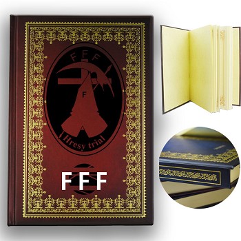 FFF hard cover notebook(120pages)