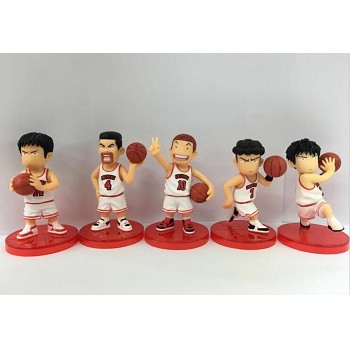 Slam Dunk anime figures set(5pcs a set)