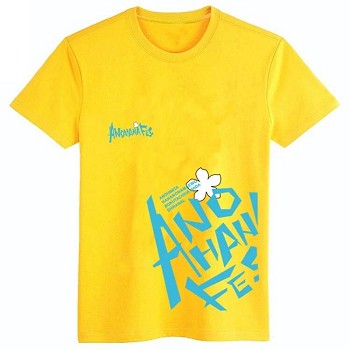 Anohana anime cotton t-shirt